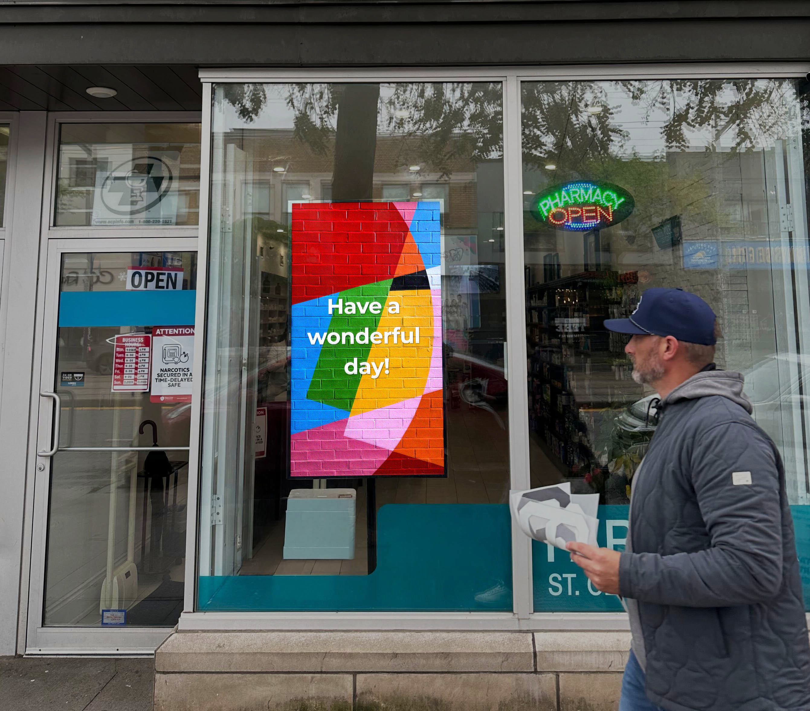 St Clair Ave W Storefront · Vertical placement